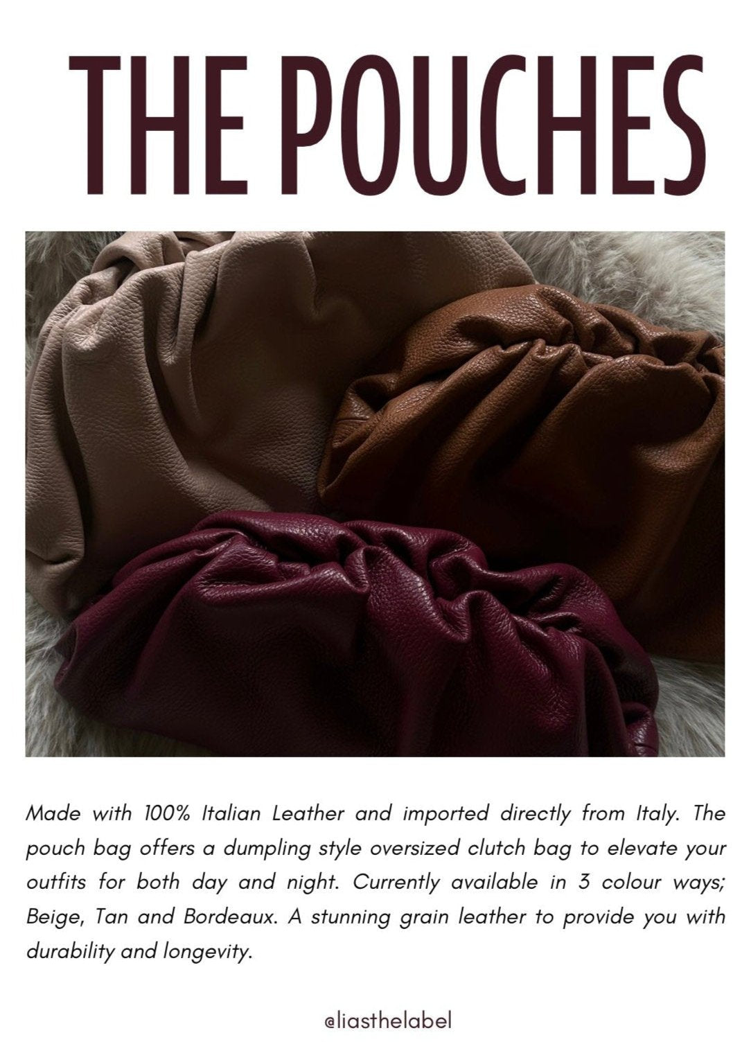The Oversized Pouch